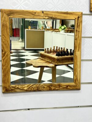 Miroir en bois d’Olivier