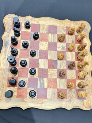 Jeux d’échec grand modèle sans pied sans tiroir