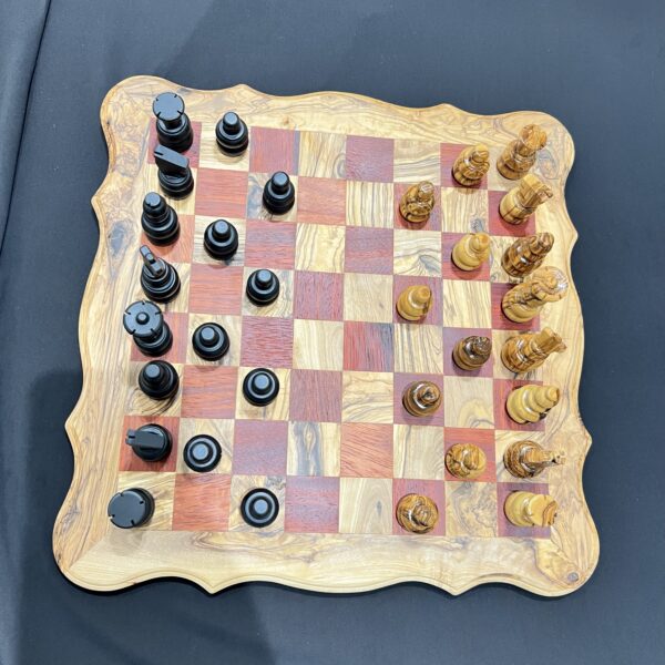 Jeux d’échec grand modèle sans pied sans tiroir