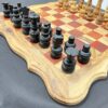 Jeux d’échec grand modèle sans pied sans tiroir